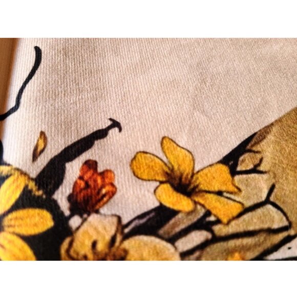 Flower Accent Pillow Cover Soft Decorative Throw Case Floral Honey Bee Decor 18" - Picture 6 of 12